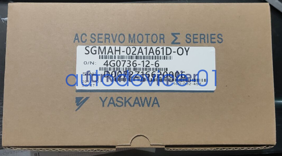 Yaskawa SGMAH-02A1A61D-OY Servo Motor 1PC New Expedited Shipping SGMAH02A1A61DOY