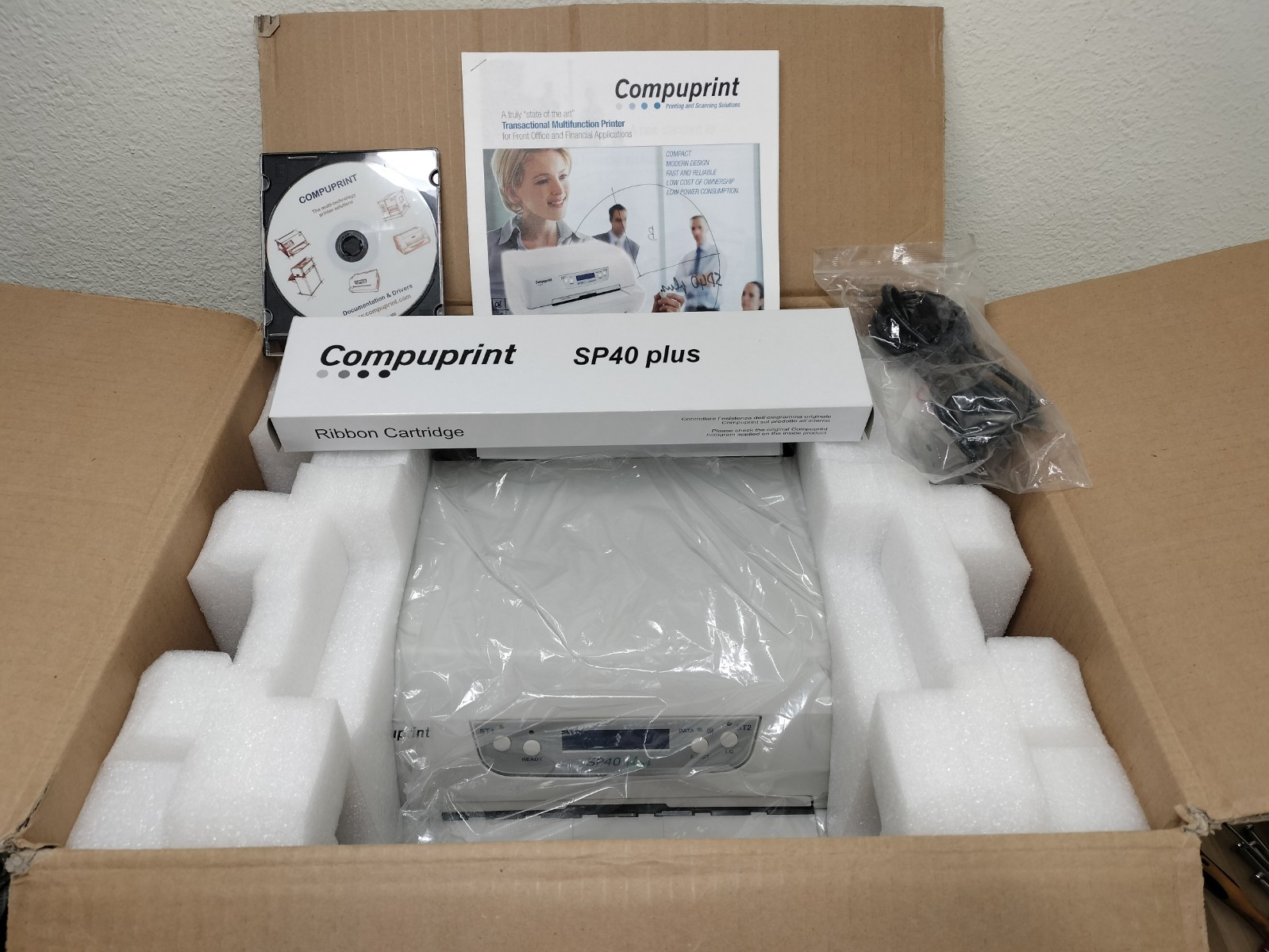 Compuprint SP40 plus Dot Matrix Printer 24 Pin A4 Passbook