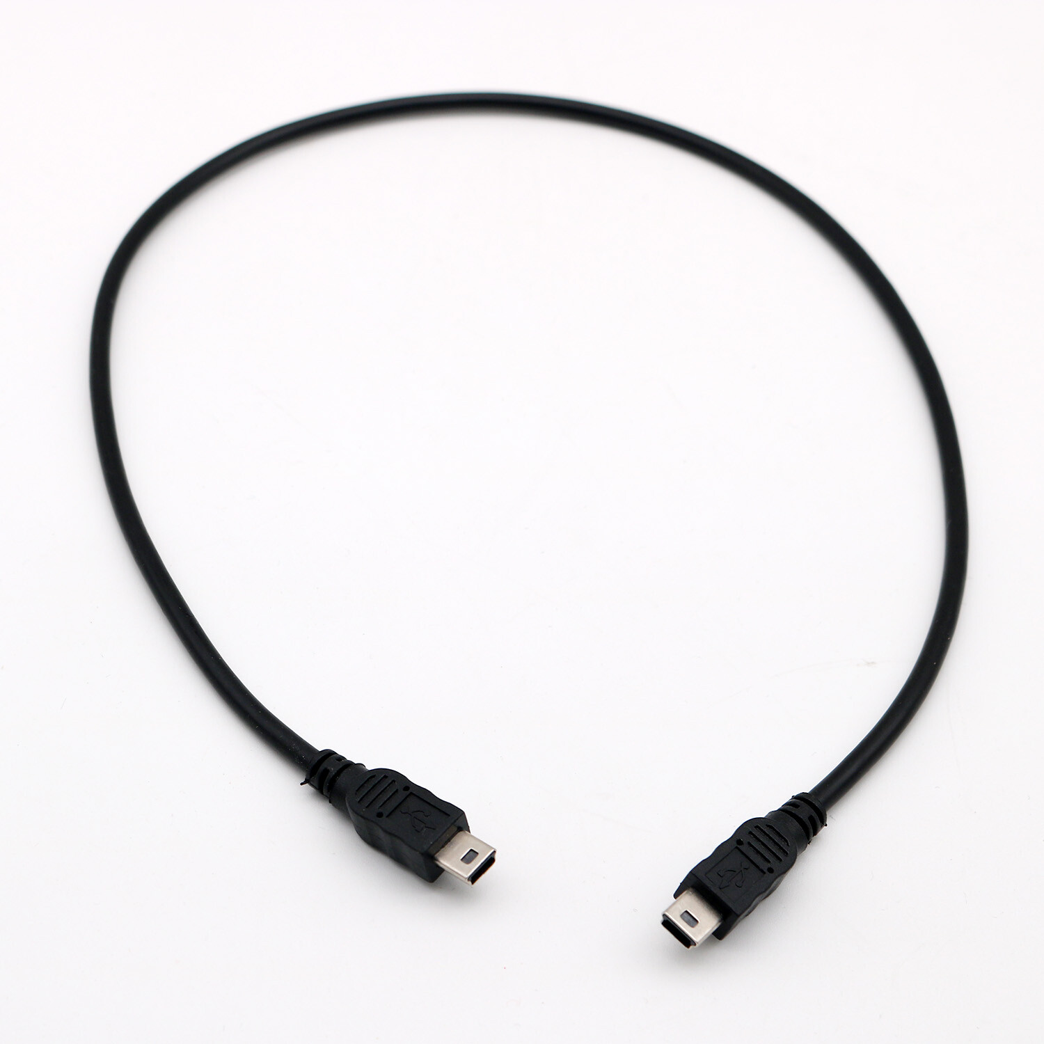 1pc USB Mini 5 Pin Male to Mini Male Plug Extentio M/M Connector Cable Cord 50cm