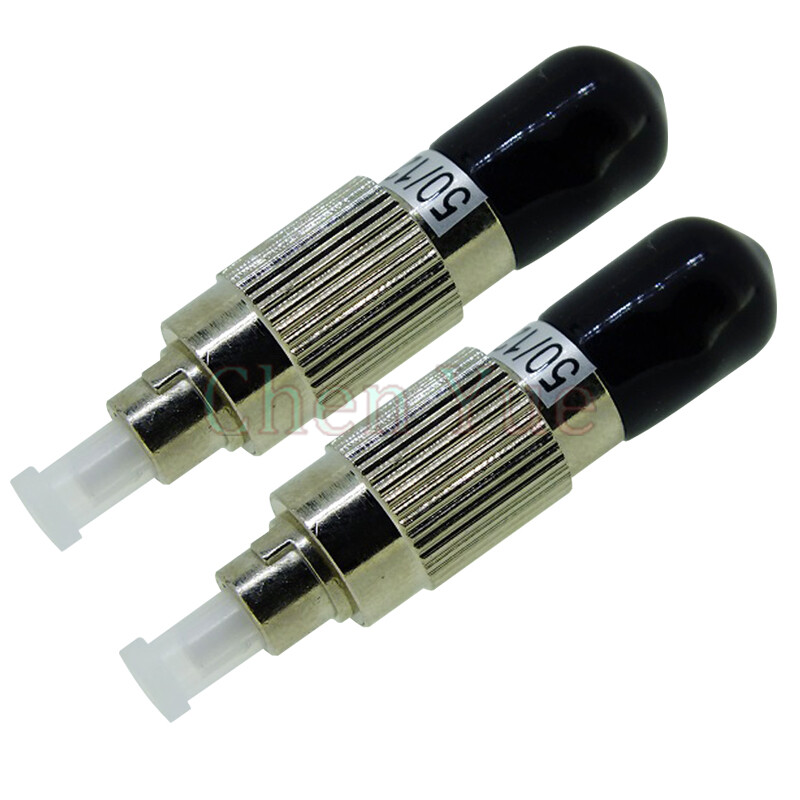 2pcs ST/UPC Female -FC/UPC Male ST-FC MM 50/125 Hybrid Adapter Optical Adaptor 