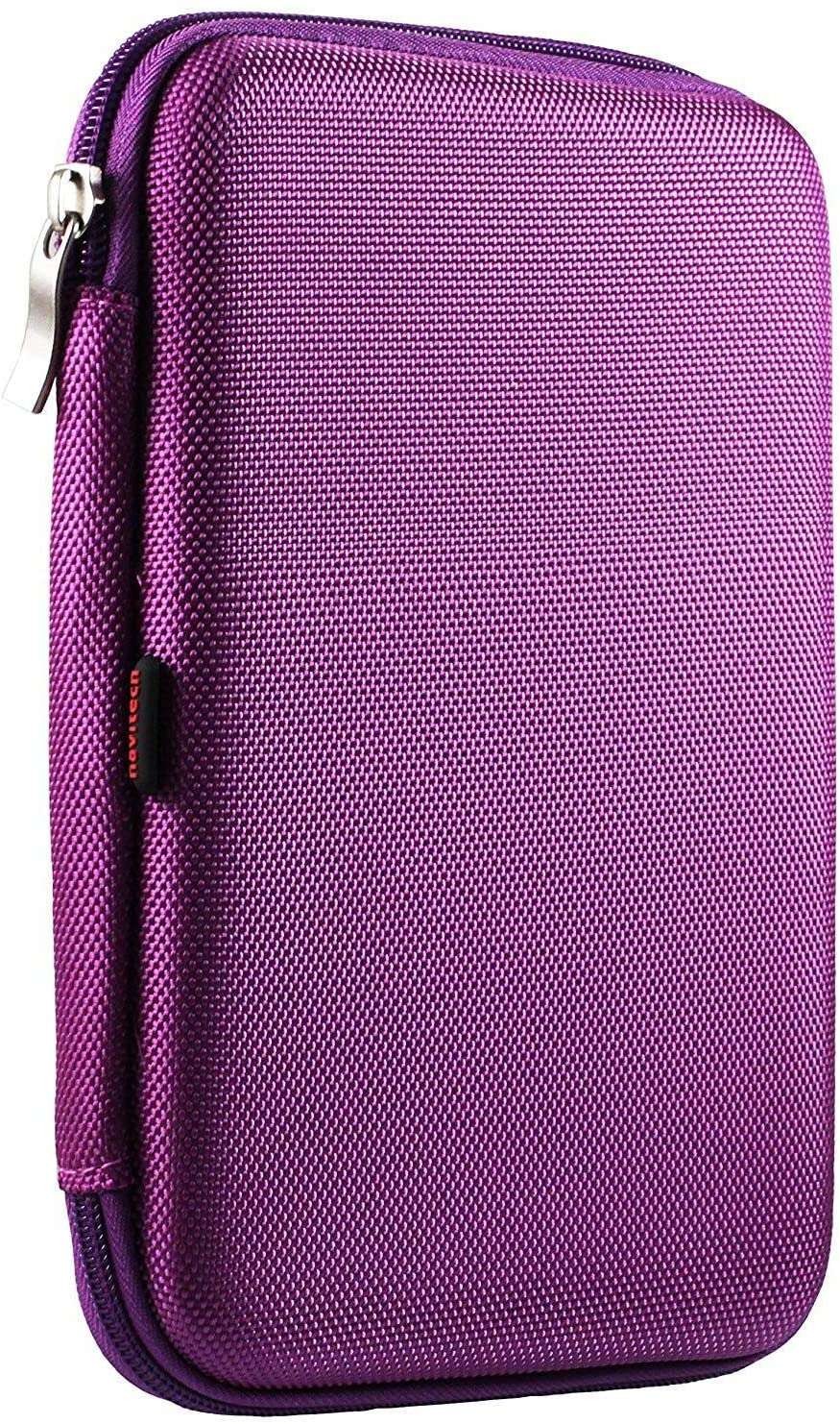 Navitech Purple Hard Carry Case For XP-PEN Deco Fun S 8192 Graphic Tablet