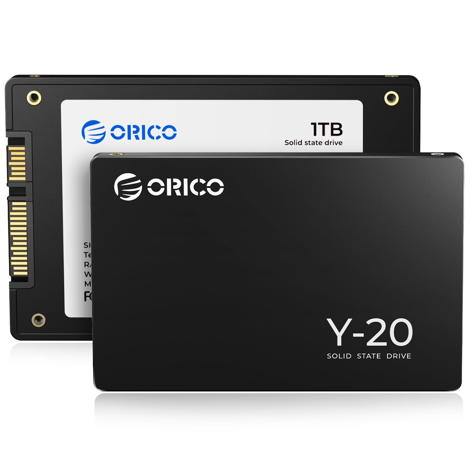 ORICO 1TB SATA SSD 2.5 Inch Internal Solid State Drive, Read Speed 1TB, Black