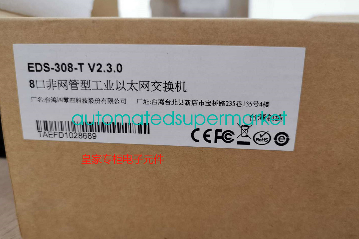 1PC NEW MOXA Ethernet Switch EDS-308-T Shipping by DHL/FedEX