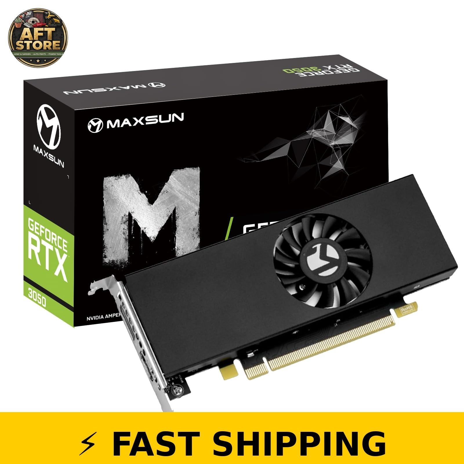 maxsun GeForce RTX 3050 6GB Graphics Card for Gaming PC