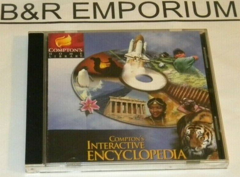 Compton's Interactive Encyclopedia - (1998 The Learning Company) - Used CD-ROM