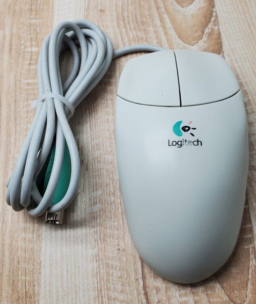 Logitech Vintage Wired Ball Mouse M-CAA42 T16