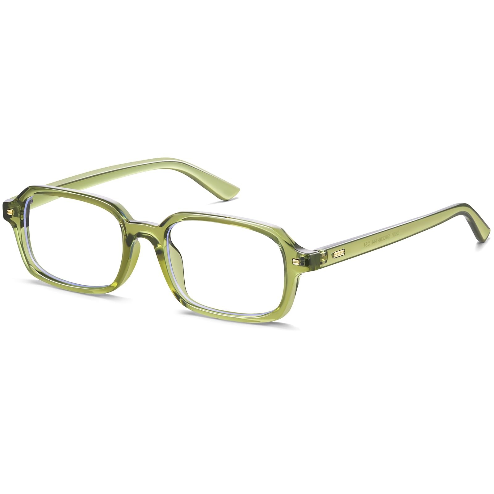 Rectangle Blue Light Blocking Glasses for Slim Square Glasses Computer TV Eye...