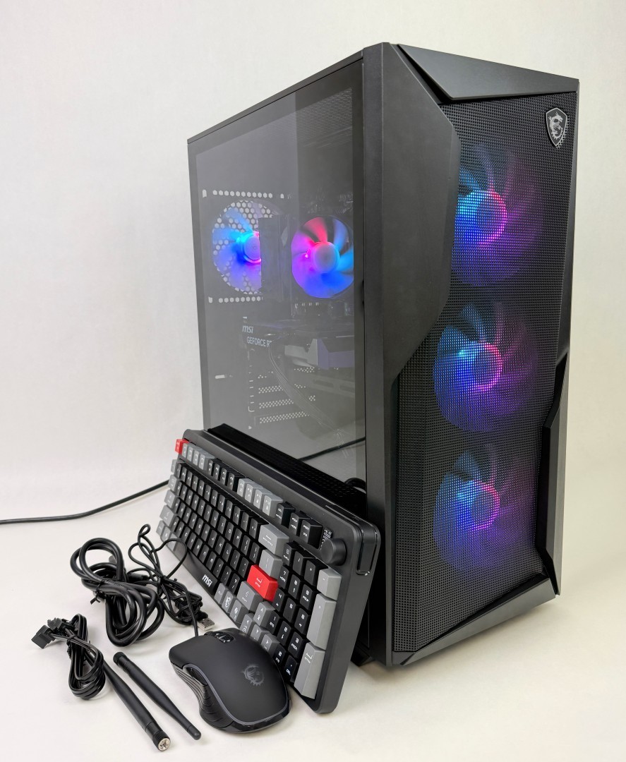 MSI Codex R2 Gaming Desktop i5-14400F 16GB 1TB SSD RTX 5050 W11H