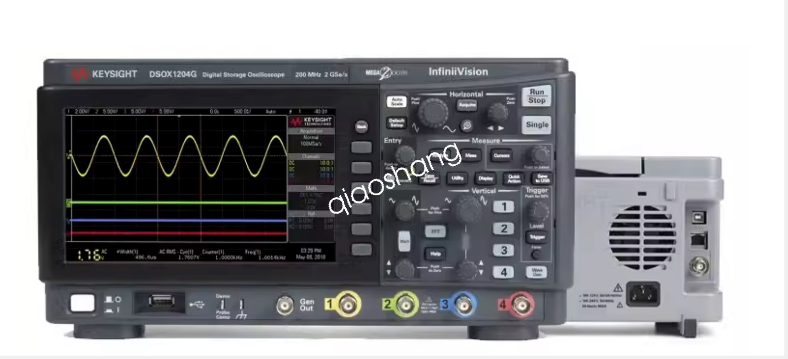 1PCS Keysight DSOX1204A digital oscilloscope new via FedEx or DHL