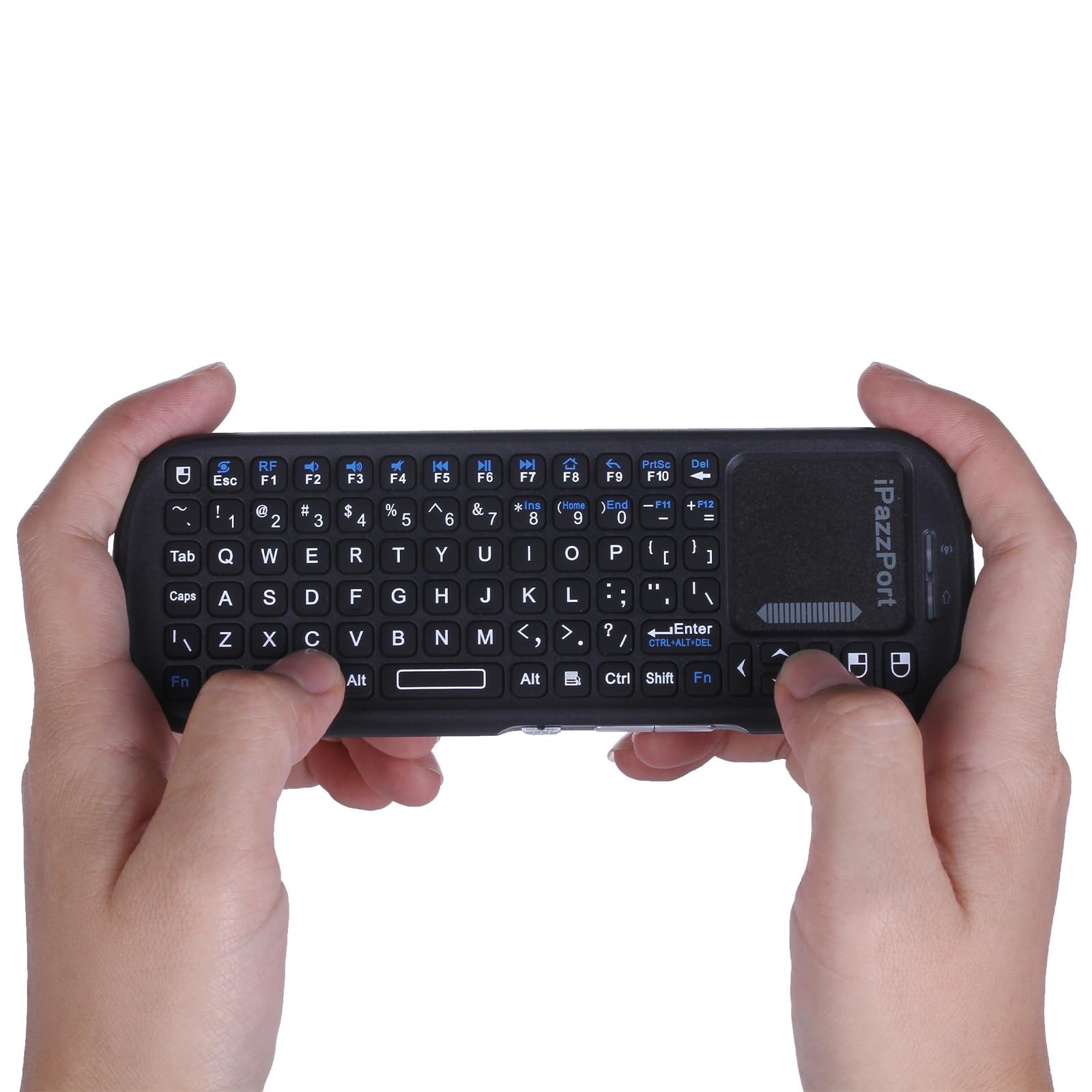 IPazzPort Mini Wireless Keyboard With Touchpad Mouse