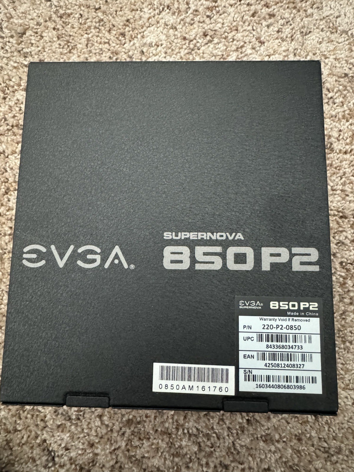 EVGA 850 P2