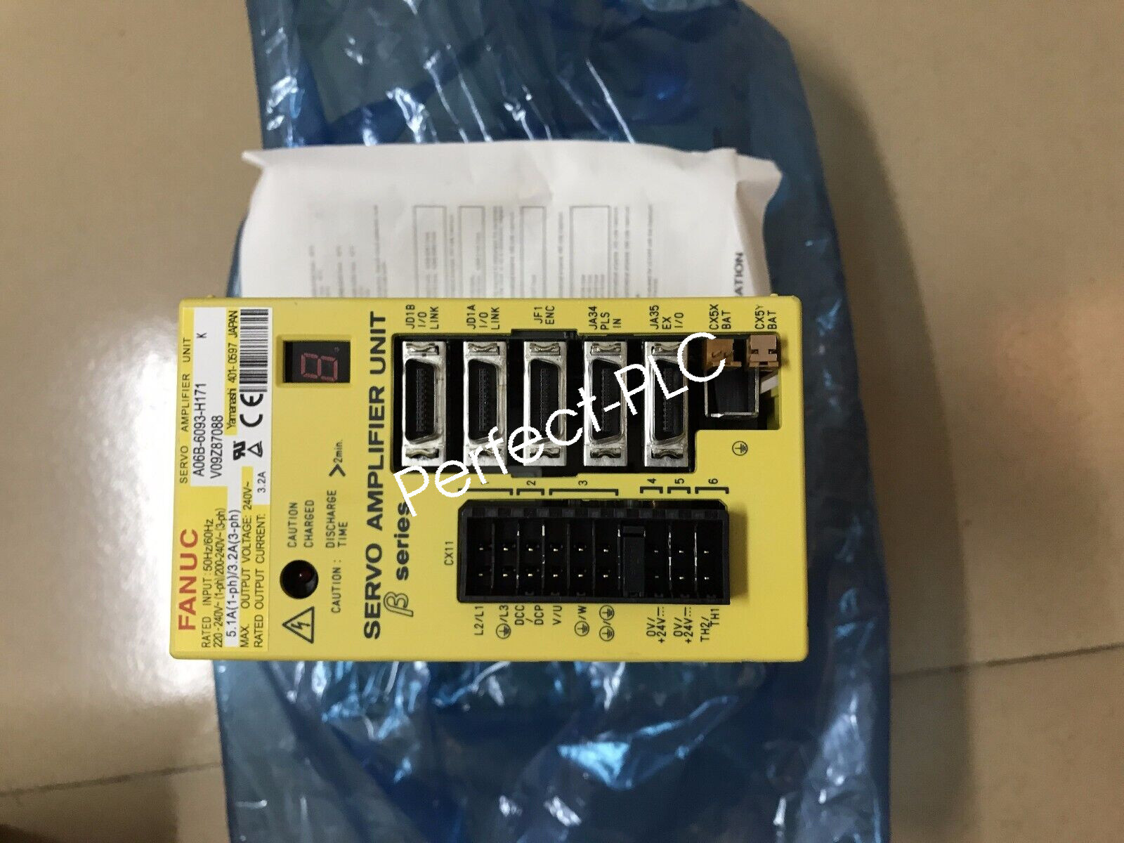 NEW ORIGINAL 1PC FANUC SERVO AMPLIFIER A06B-6093-H171 FREE EXPEDITED SHIPPING