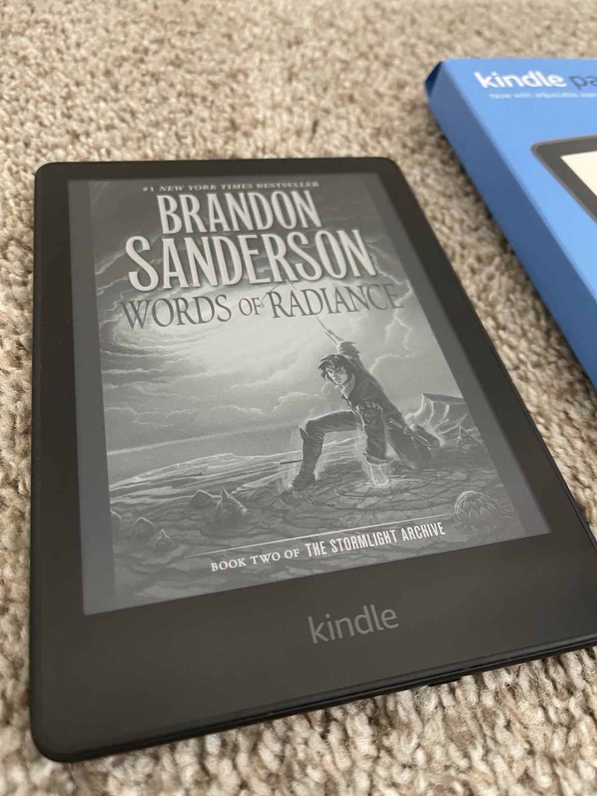Amazon Kindle Paperwhite 8GB Black eBook Reader- no ads