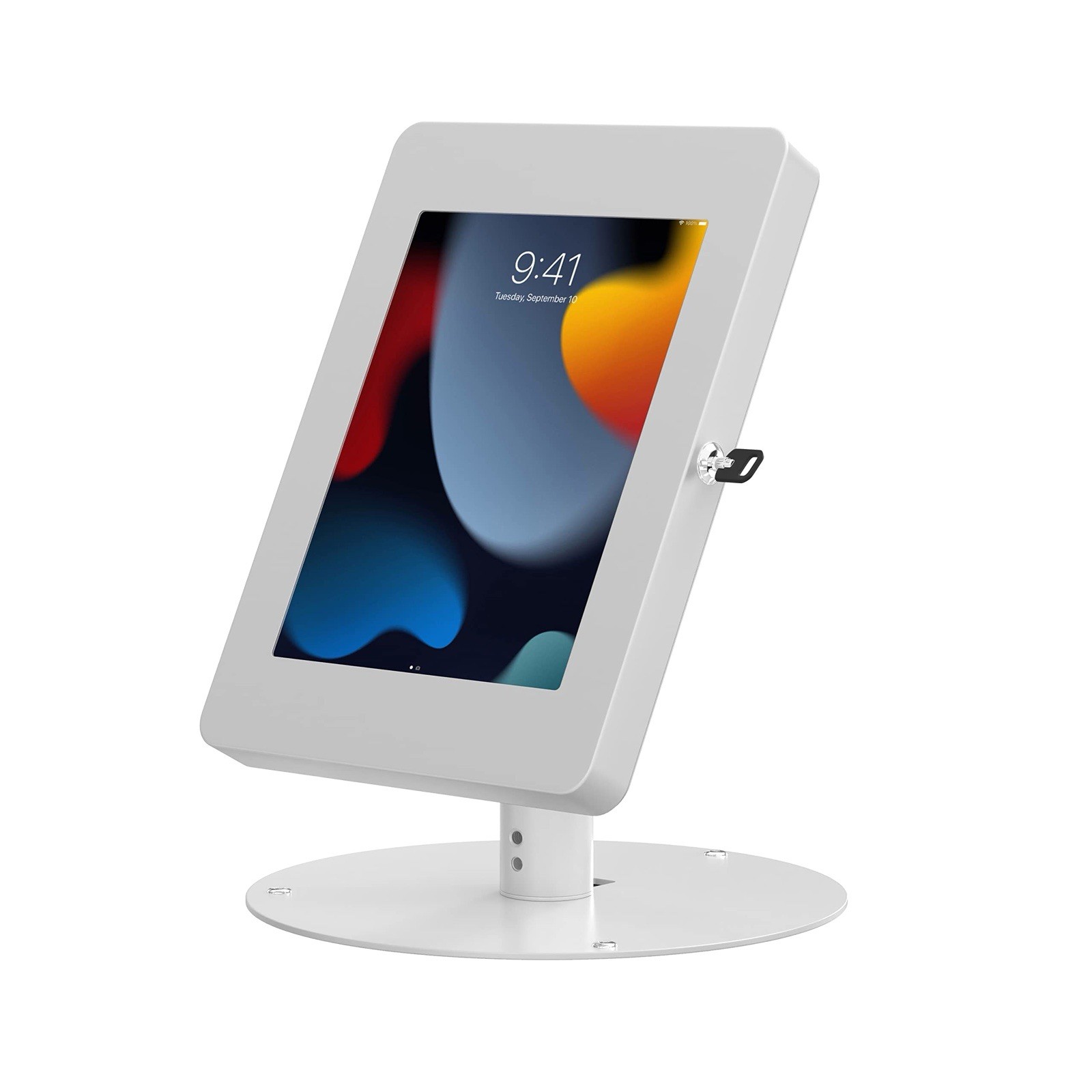 Hyperflex CTA Secure Tablet Kiosk Stand Locking Enclosure For iPad Mini Tab E8