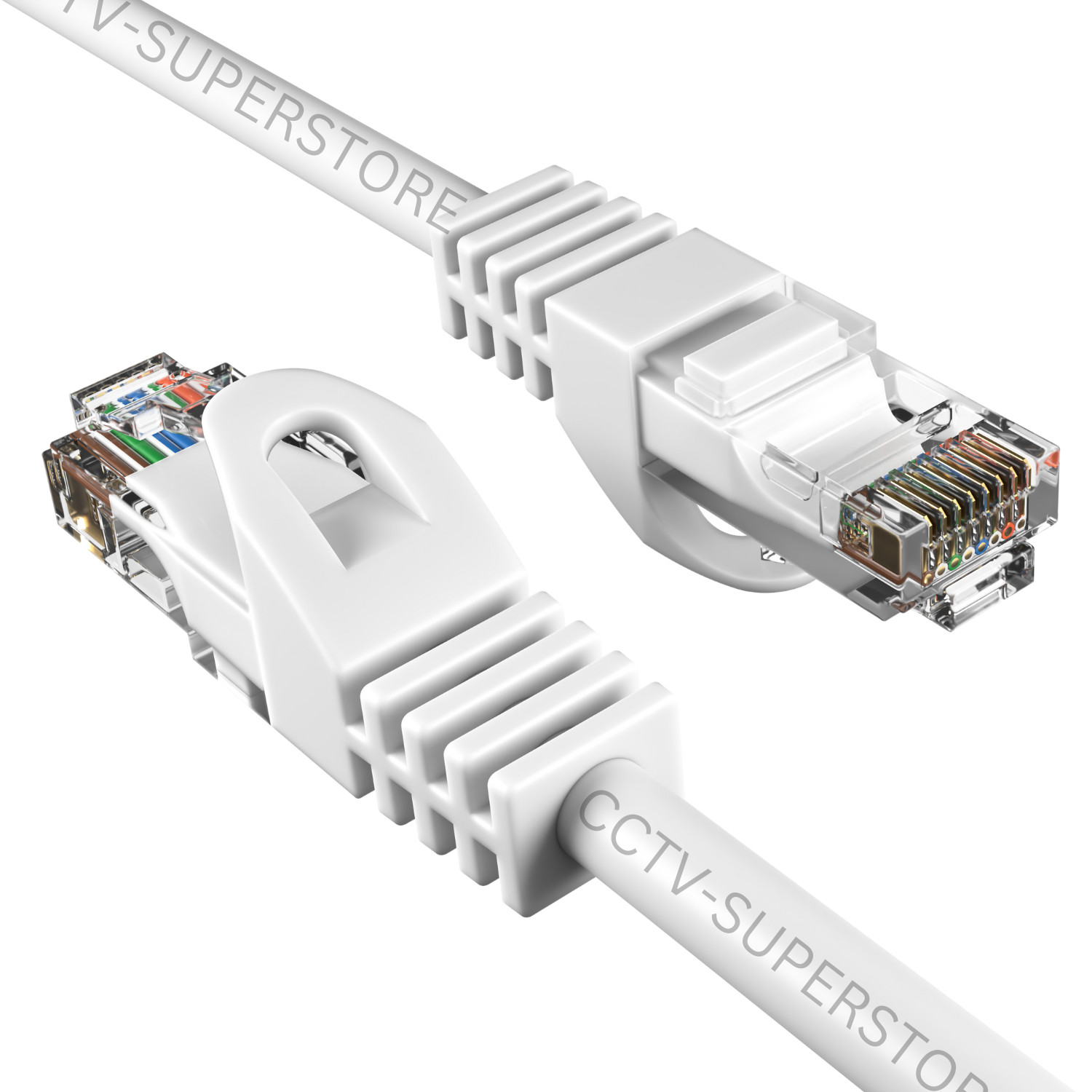 20 PCS 15ft Cat5e  Patch Cord Cable Ethernet Internet Network LAN RJ45 UTP White