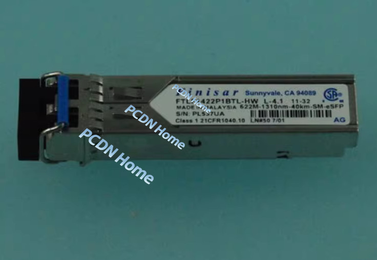 1Pcs Finisar FTLF1422P1BTL-HW 622M 40km Single-Mode SFP Transceiver