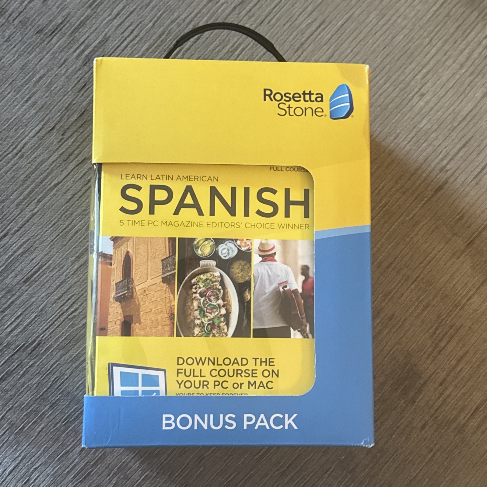 Rosetta Stone Learn Spanish Bonus Pack New Sealed