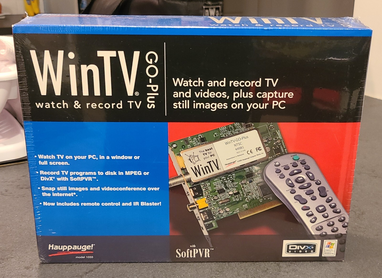 Hauppauge Model 1033 WinTV PC Card