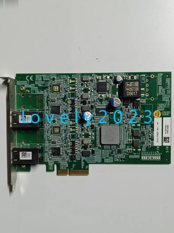 1pc used PCIe-PoE2+ Rev.A4 acquisition card