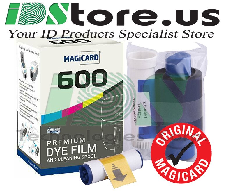 Genuine Magicard MB300YMCKO/2 Full Color Ribbon for Magicard 600 - 300 Print 
