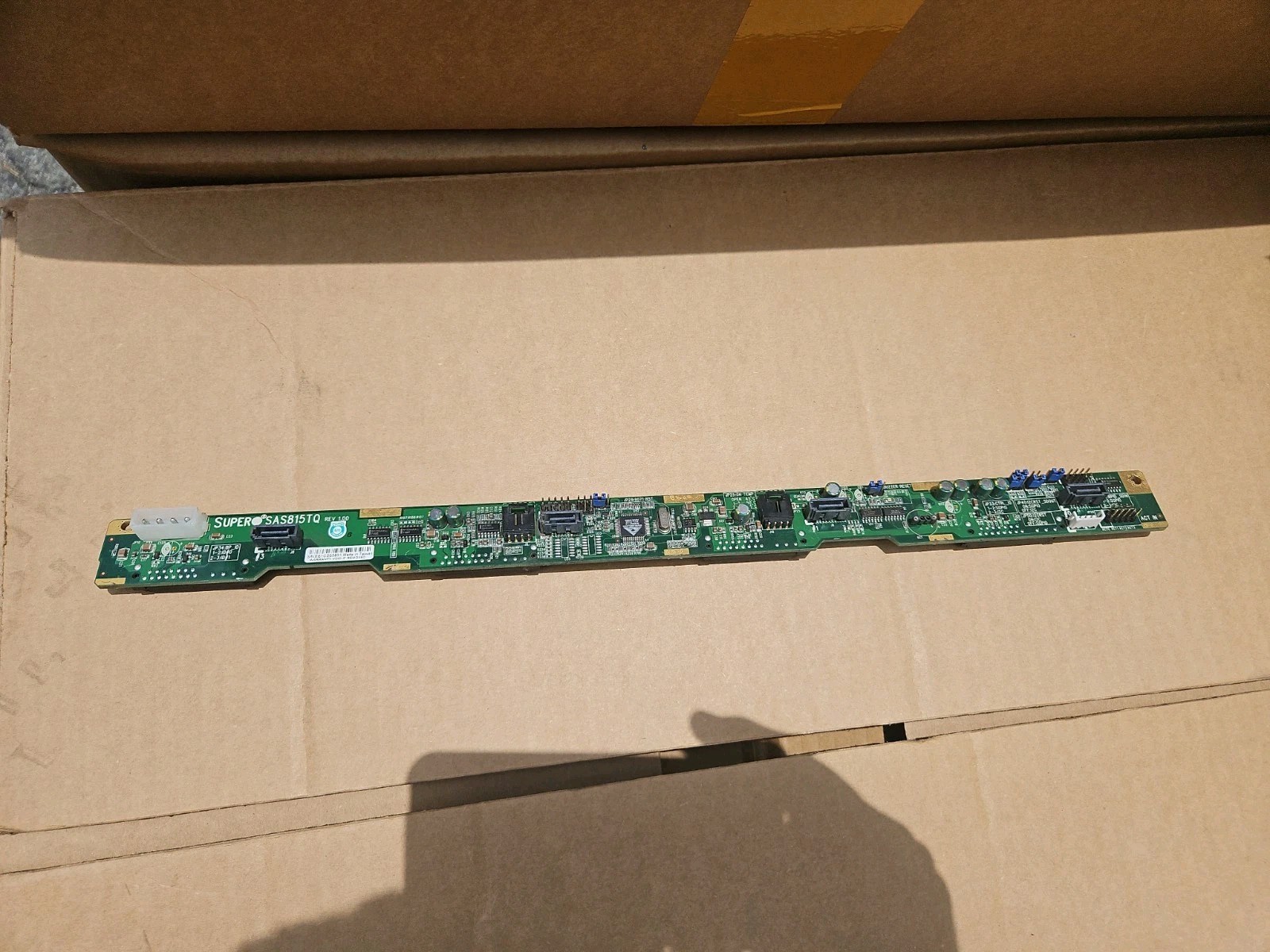 Supermicro SAS815TQ 3.5" 1U 4Bay SAS/SATA Hard Drive Backplane