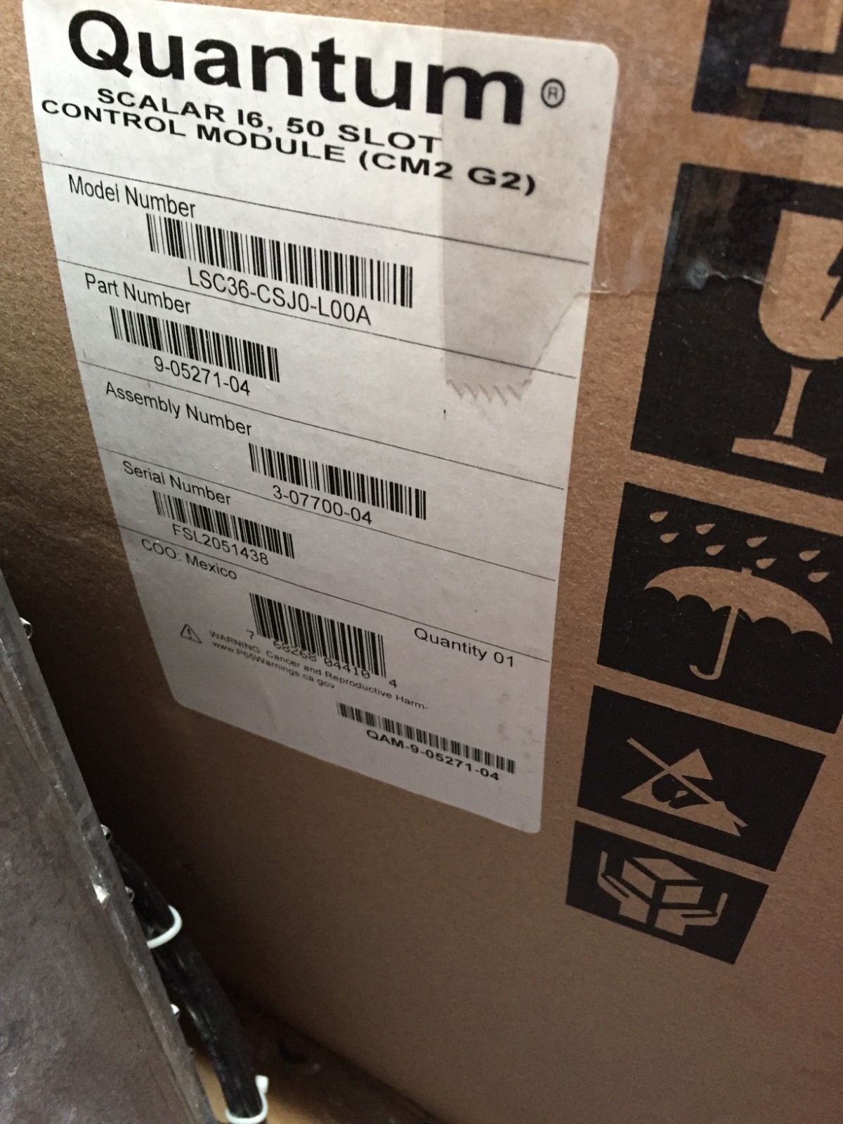 Quantum Scalar i6 6U Control Module LSC36-CSJ0-L00A New