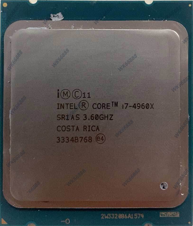 Intel Core i7-4960X six-core LGA 2011 Extreme 3.6GHz 130W CPU processor