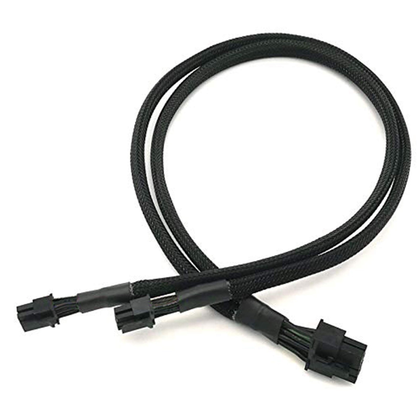 Dual Mini 6 Pin to 8 Pin PCIe Power Adapter Cable for Mac Pro & Power Mac G5