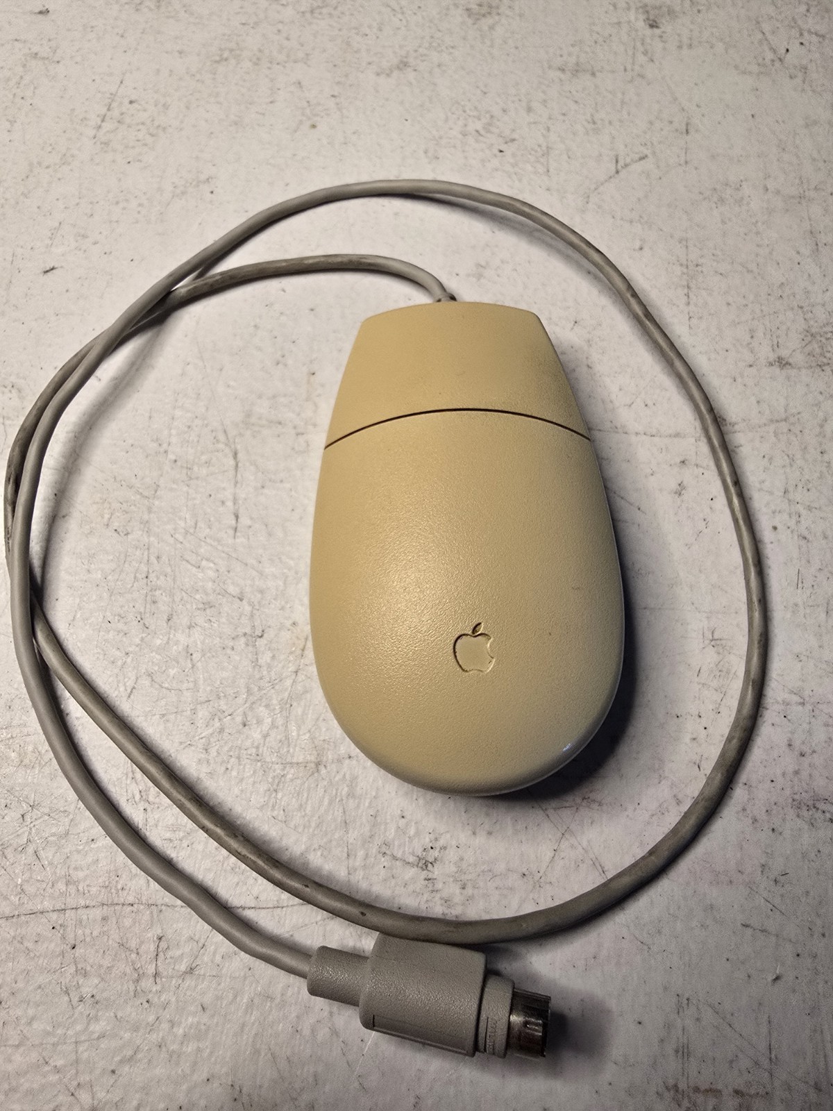 Vintage Apple Desktop Bus Mouse II M2706 ADB Macintosh Mac Computer Mouse