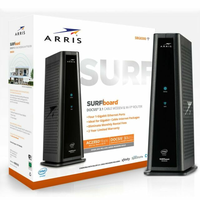 Arris SBG8300 Modem-Router Combos 0612572214626 Open Box