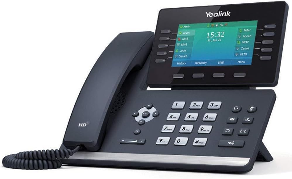T54W IP Phone 16 VoIP Accounts. 4.3-Inch Color Display. USB 2.0 802.11ac Wi-Fi