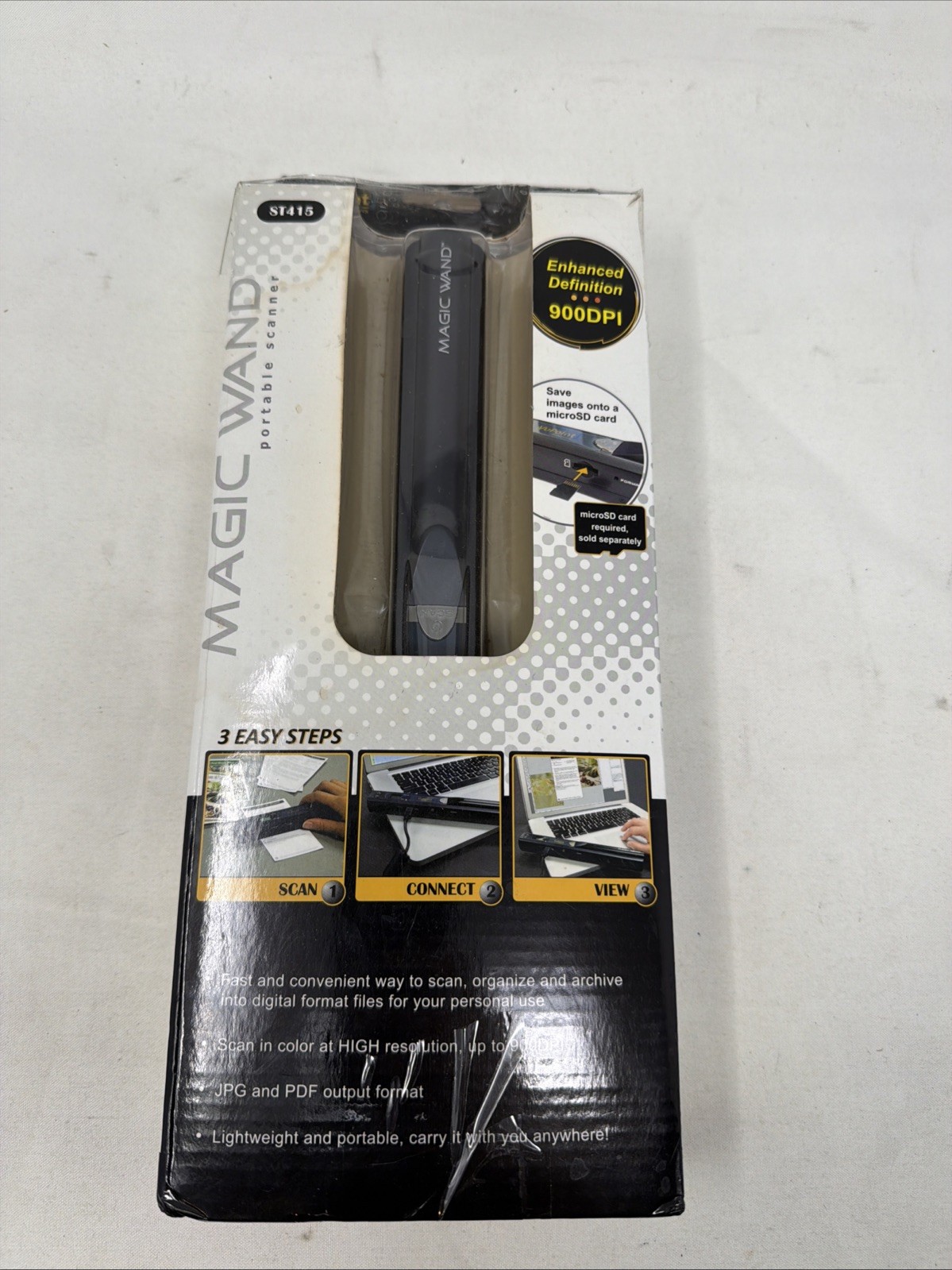 NEW VuPoint Magic Wand PDS-ST415-VPS-BX2 Handheld Scanner