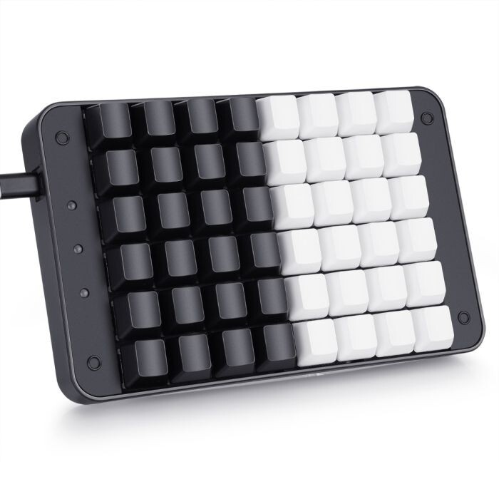 Single-Handed 48 Keys Mechanical Keyboard 32 Macro Keys OEM Gateron Red Switch