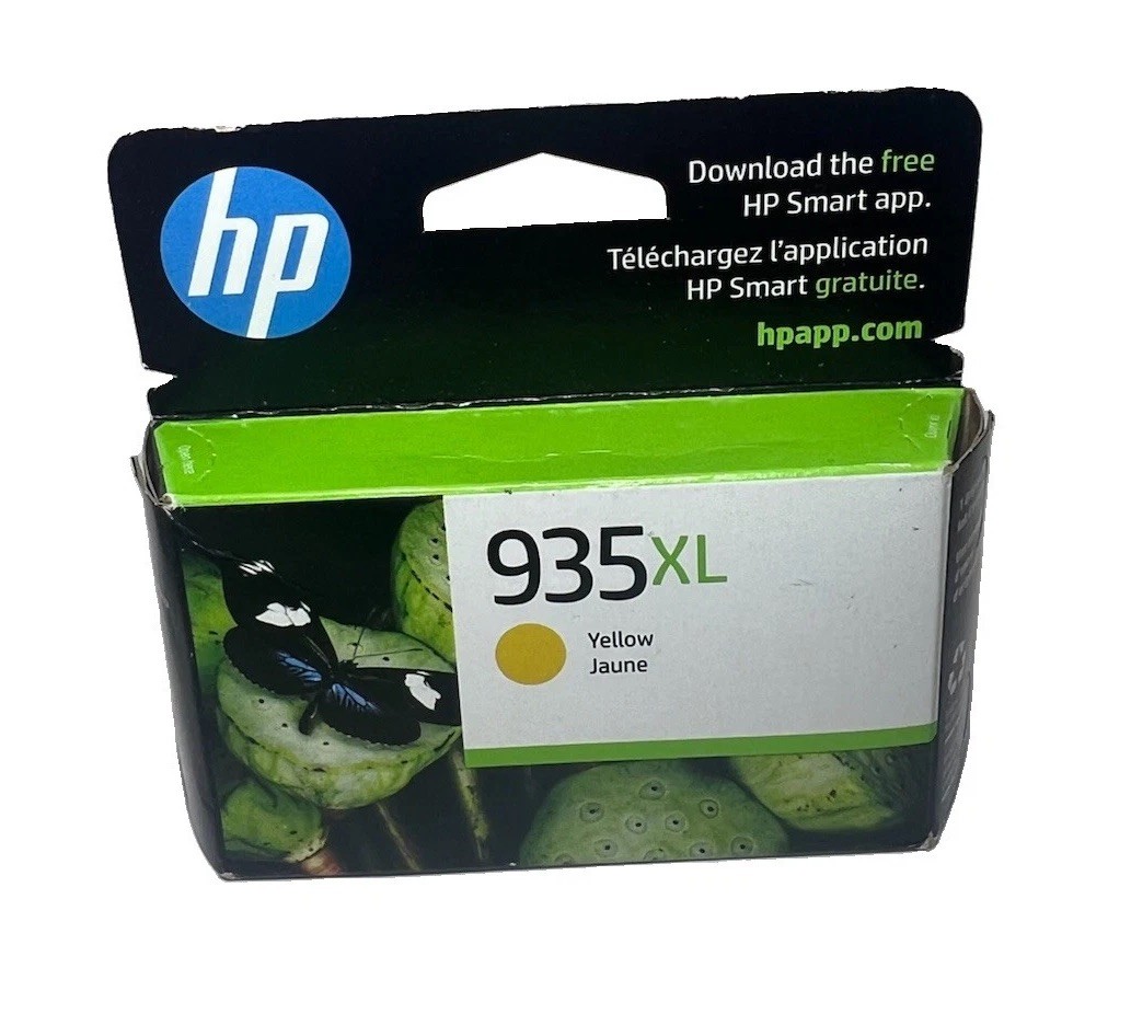 HP OfficeJet 933xl High Yield Yellow Ink Cartridge Cn056an 6100 6600 6700 Exp