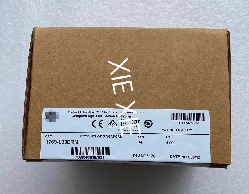1PCS Brand new 1769-L30ERM CompactLogix 1 MB Motion Controller Via Fedex /DHL