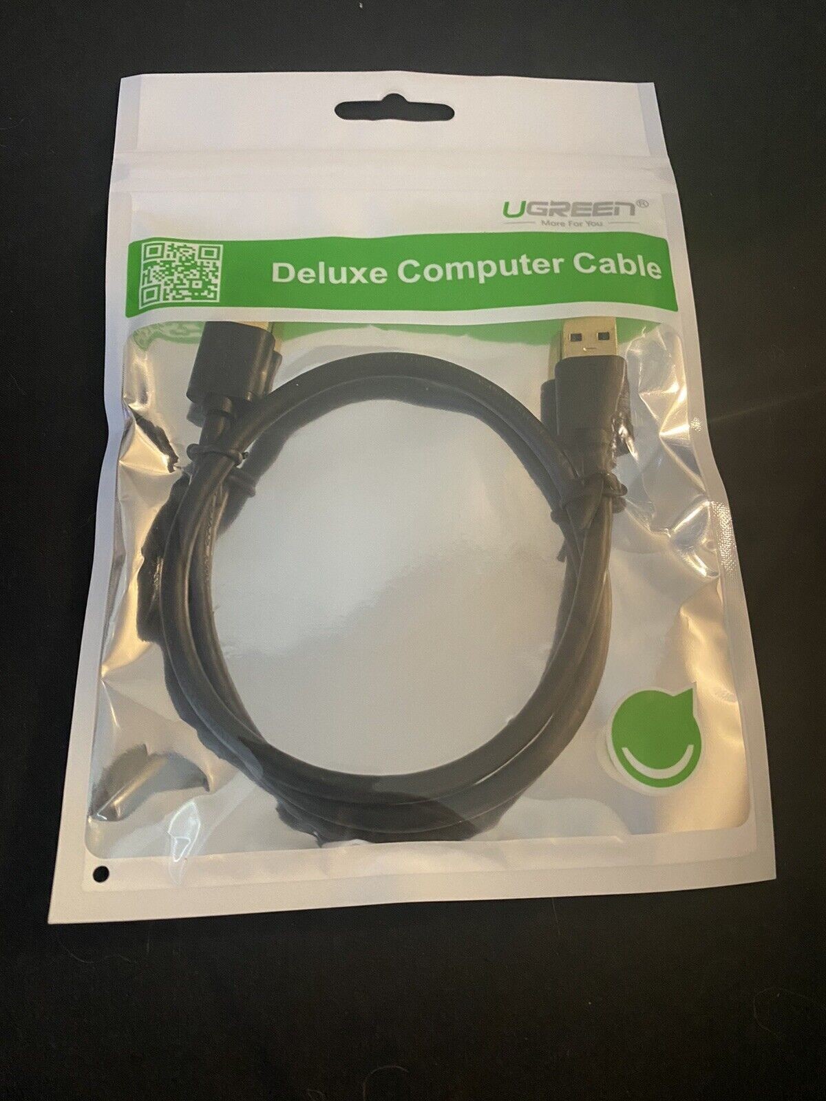 NEW UGreen Deluxe Computer Cable High Speed Cable 100cm