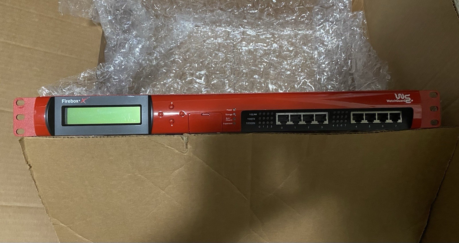WatchGuard Firebox X750e CORE T1AE8 plus Memory Cards (UNTESTED)