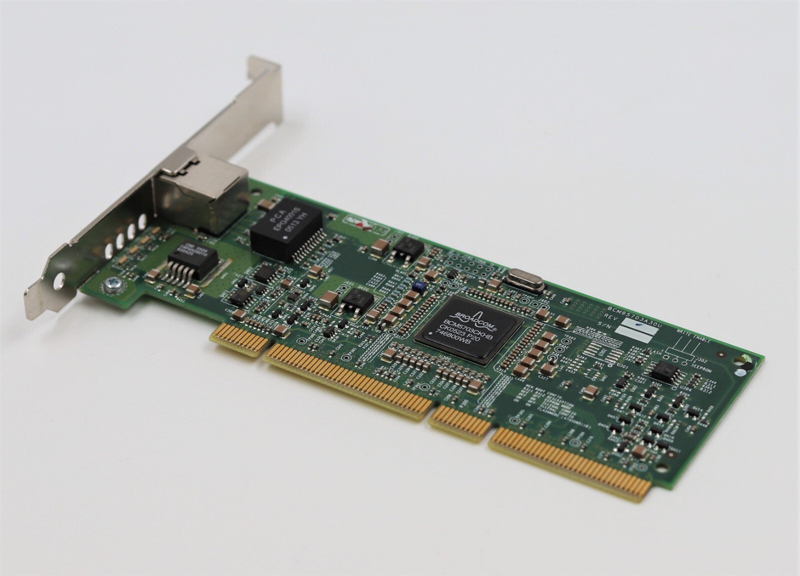 HP NC7771 Single-Port 1GbE Ethernet PCIe Network Adapter P/N: 268794-001 Tested