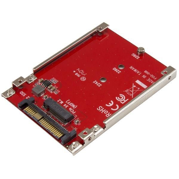 StarTech.com U2M2E125 M.2 TO U.2 ADAPTER Drive to (SFF-8639) Host Adapter fo ~E~
