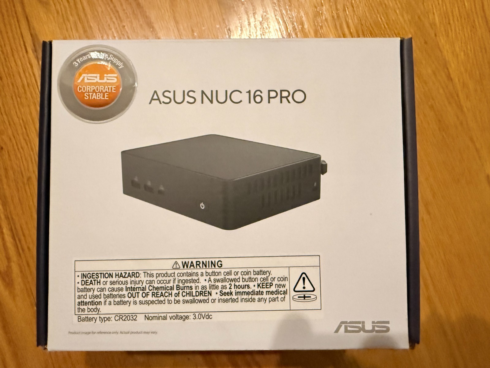 ASUS NUC 16 Pro Barebones PC Core Ultra 7 356H - Open Box - RNUC16GDKU76000U