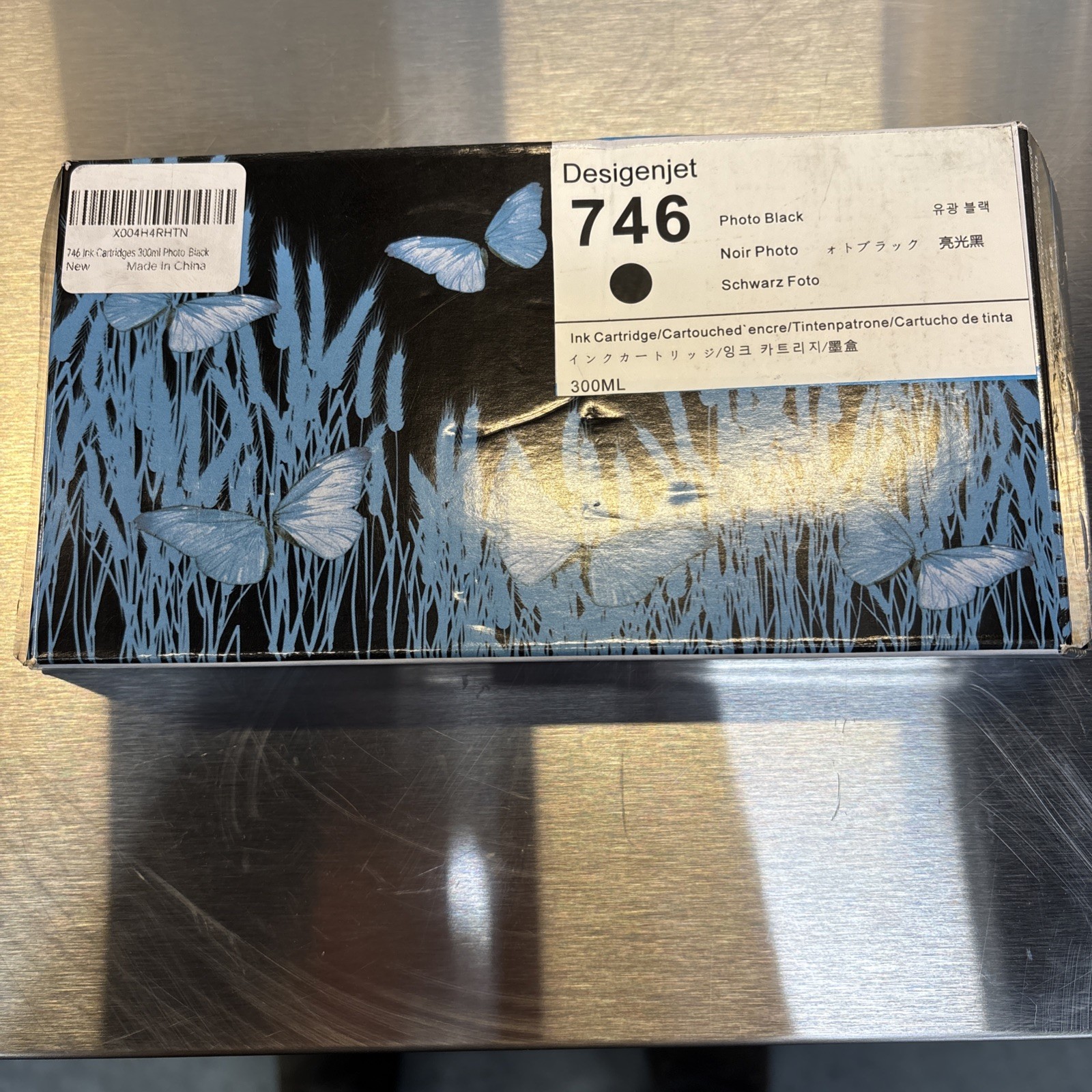 746 HP Compatible DesignJet Black 300ml Cartridge