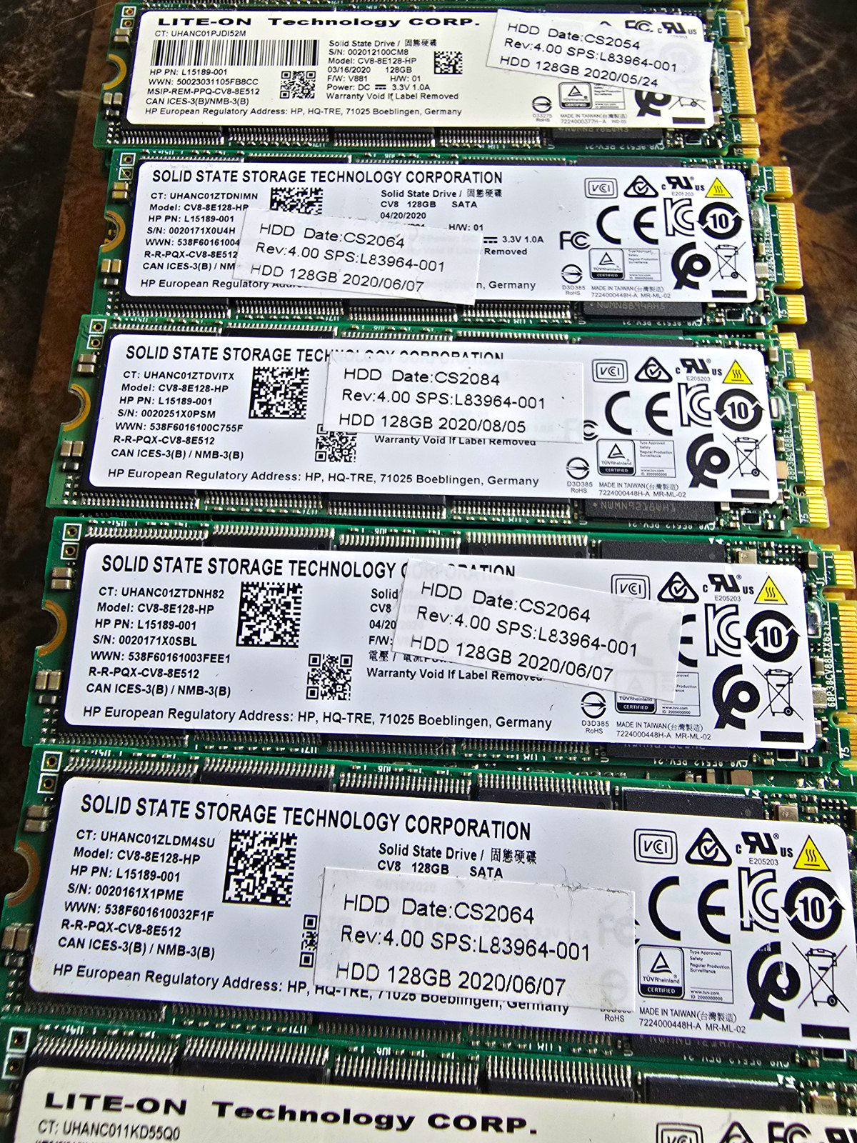  128GB M.2 2280 Solid State Technology SATA Internal SSD 8MB Cache PC