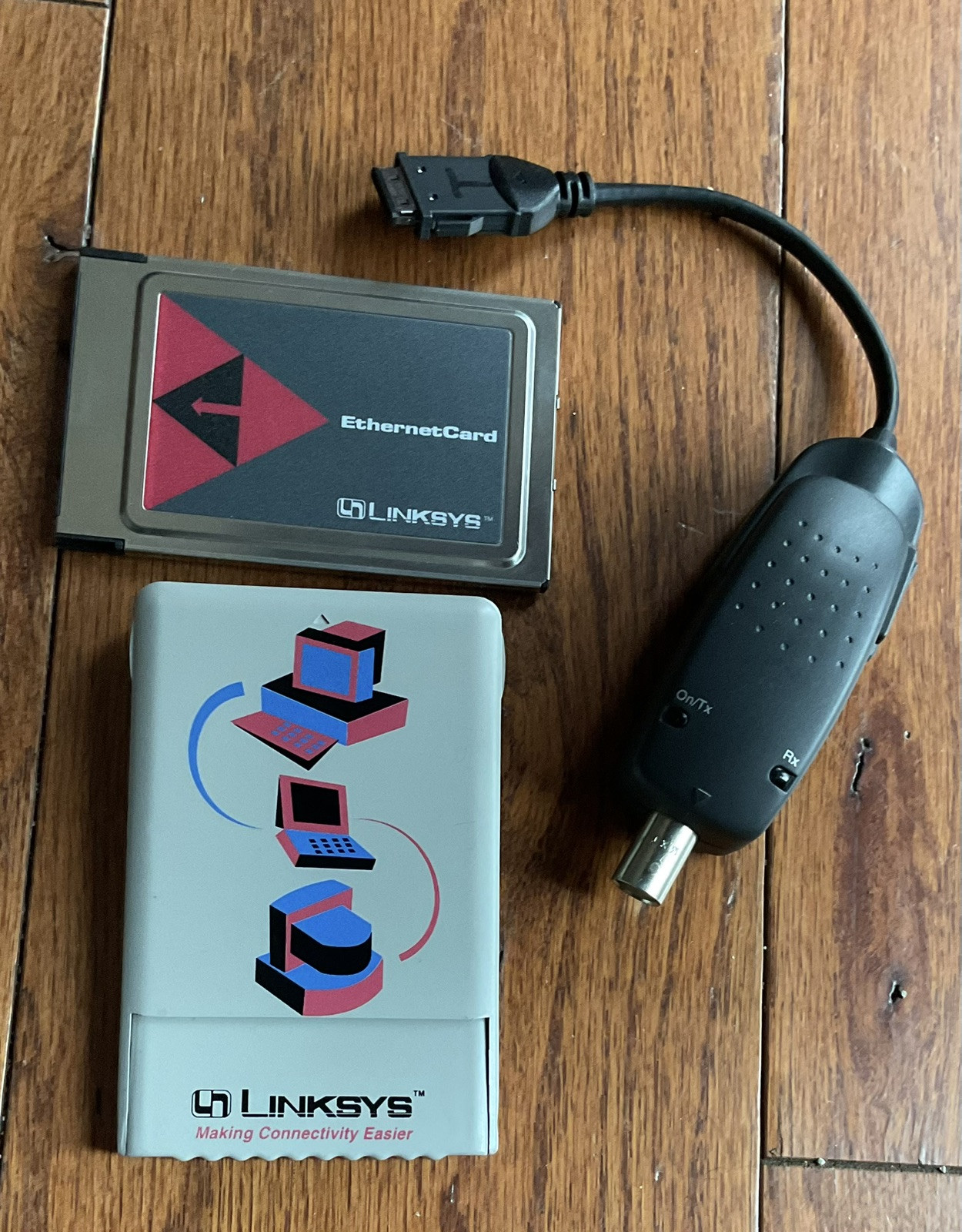 Linksys EC2T Combo PCMCIA Ethernet Card and Cable