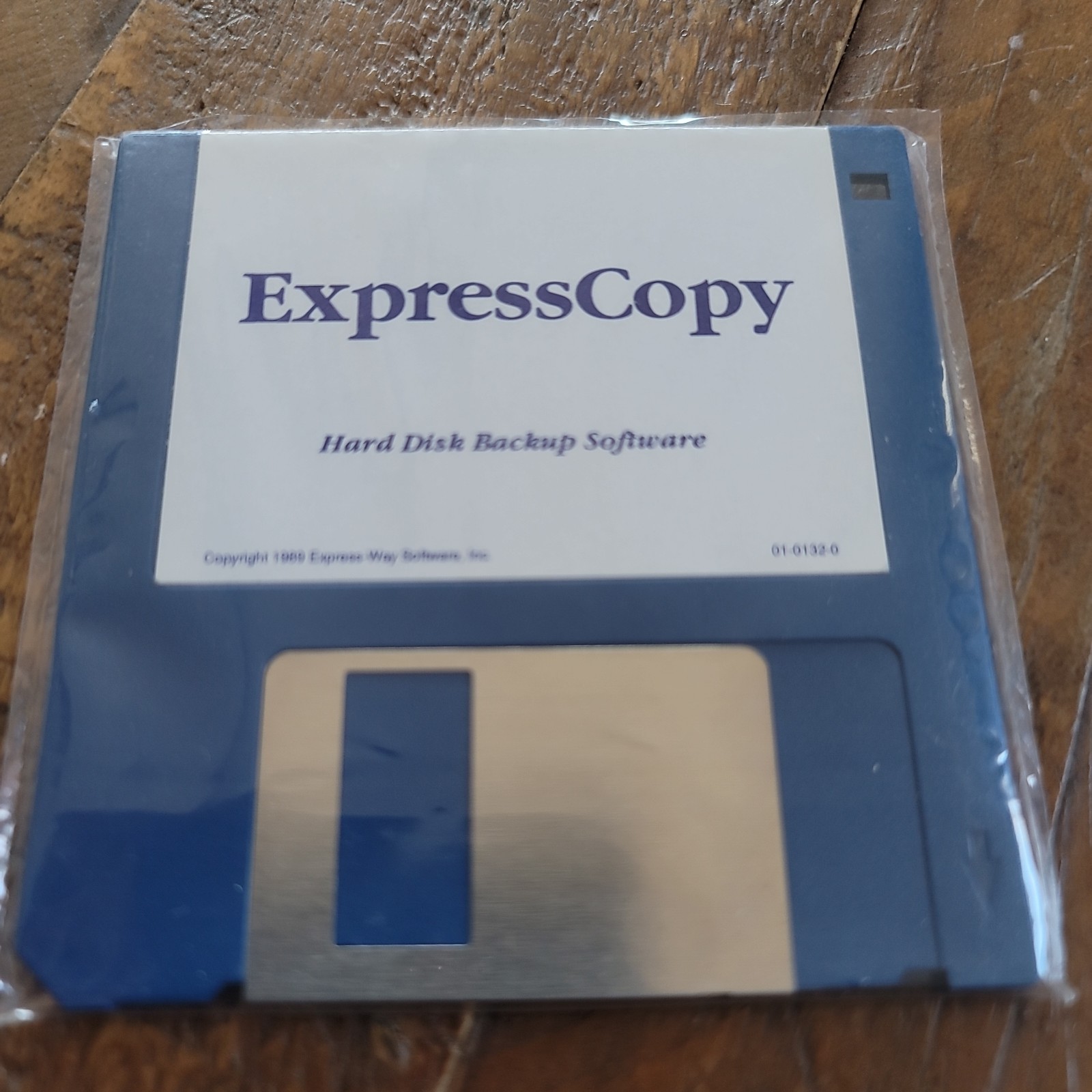 1989 EpressCopy Hard Disk Backup Computer Software 1, 3 1/2" Floppy Supra Corp