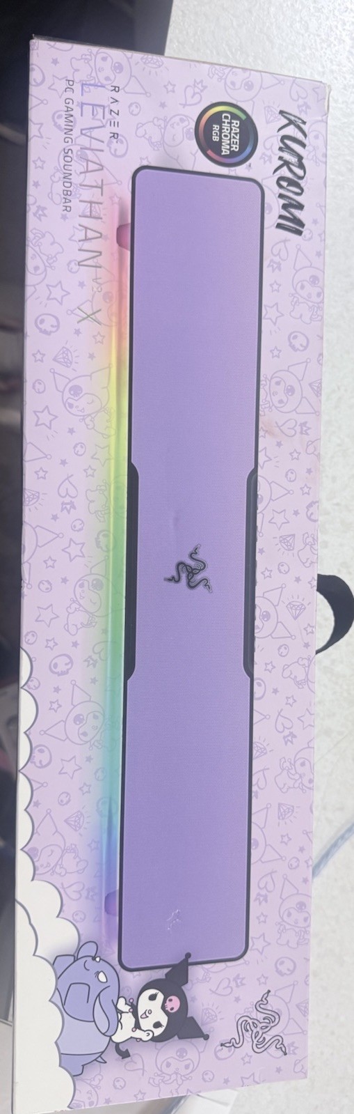 Razer Leviathan V2 X, PC Soundbar, Full-Range Drivers, Kuromi Edition