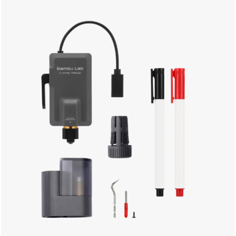 Bambu Lab Cutting & Pen Module Upgrade Kit for A2L H2D H2S H2C 3D Printer Part
