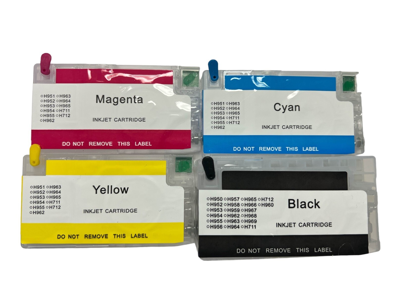4 Refillable Empty Cartridges For HP 952 952XL Officejet 8702 8715 8218