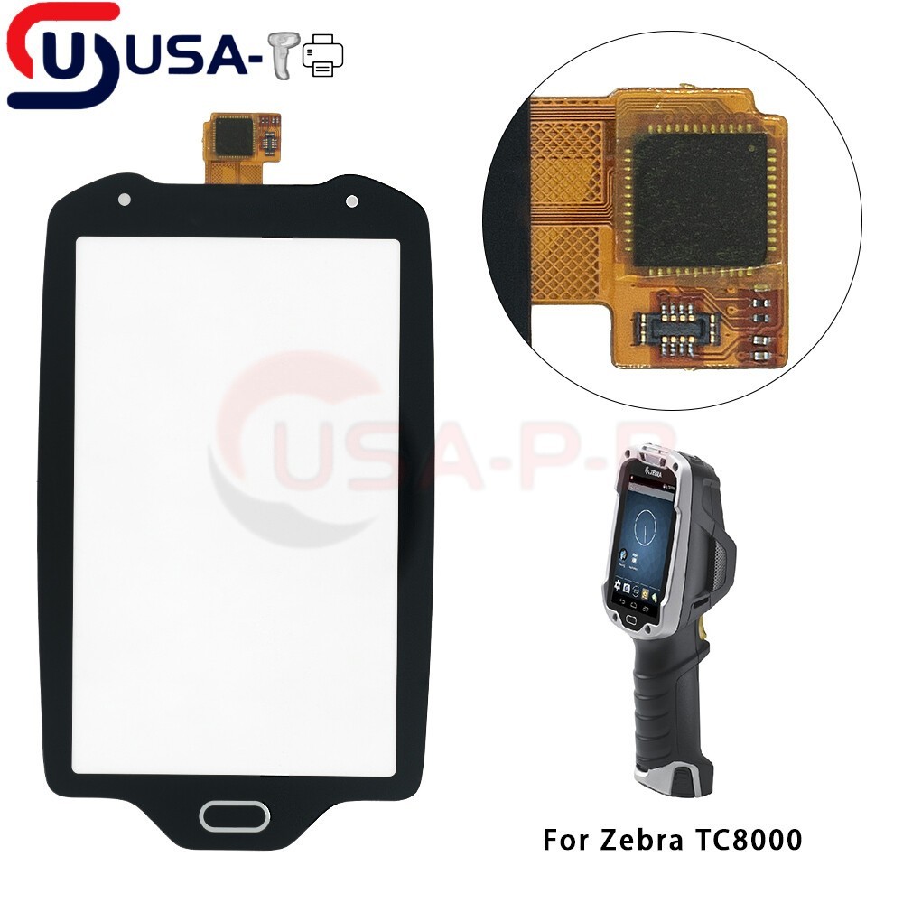 Touch Screen Digitizer for Zebra Symbol TC8000 TC80N0 Mobile Scanner Computer