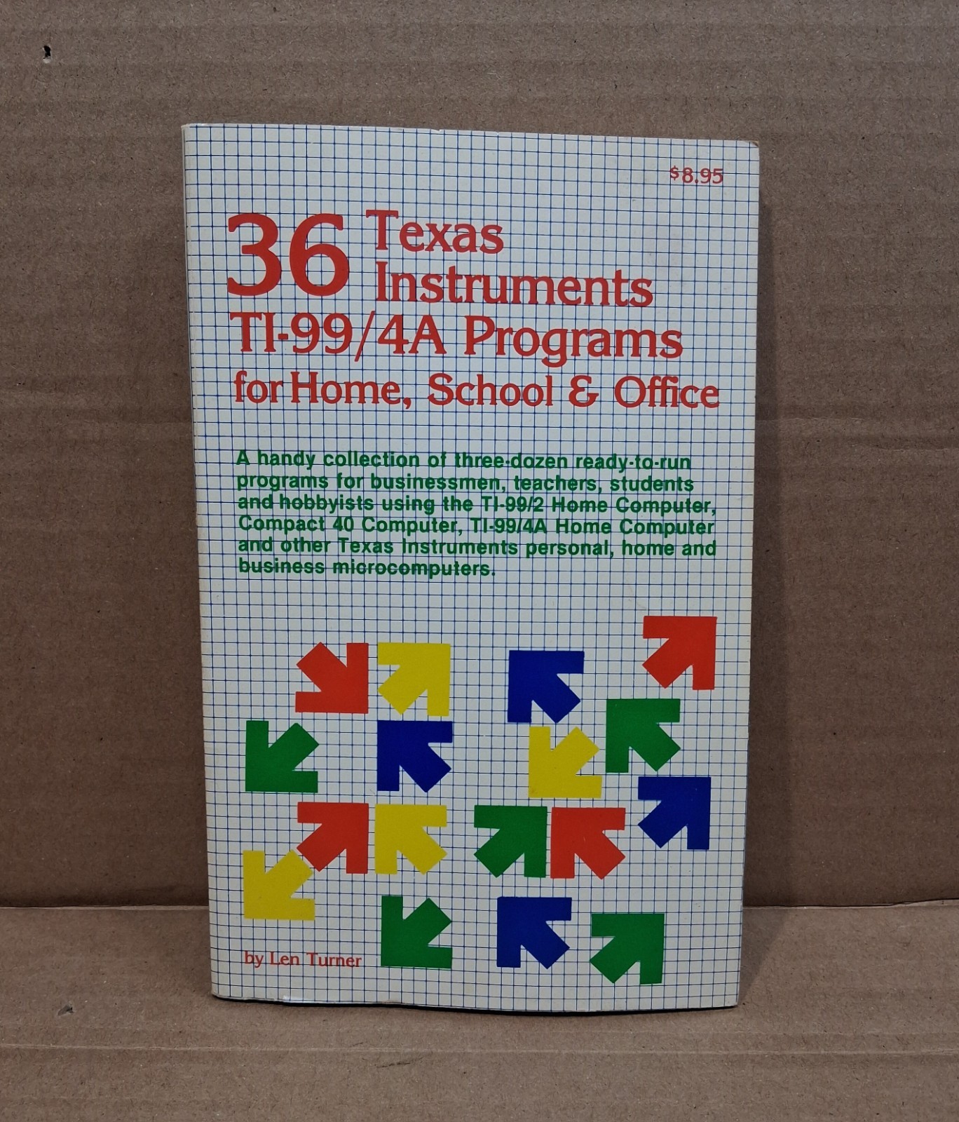 Vintage 36 Texas Instruments TI-99/4A Programs Home School Office Book