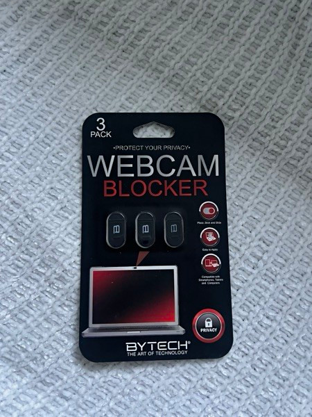 BYTECH Webcam Blocker Privacy Webcam Cover, 3 Pack (BY-MC-WC-100-X3)